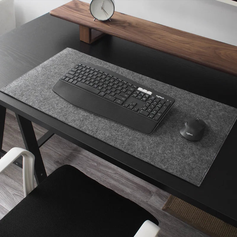 Deskspur Tundra XL Wool Felt Desk Mat — Deskspur Modern Desks & Workspace Accessories — view 3