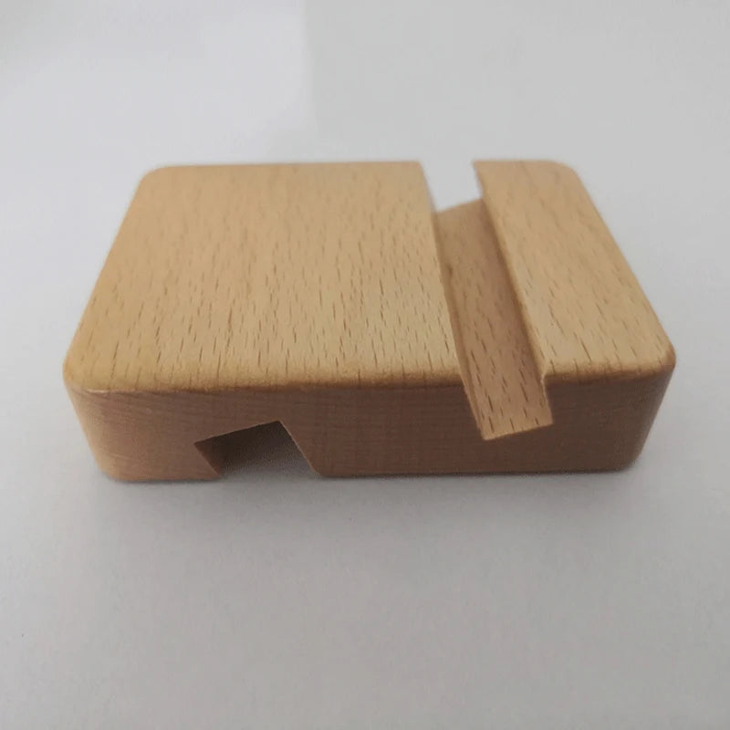 Deskspur Notch Solid Wood Phone Rest — Deskspur Modern Desks & Workspace Accessories — view 4