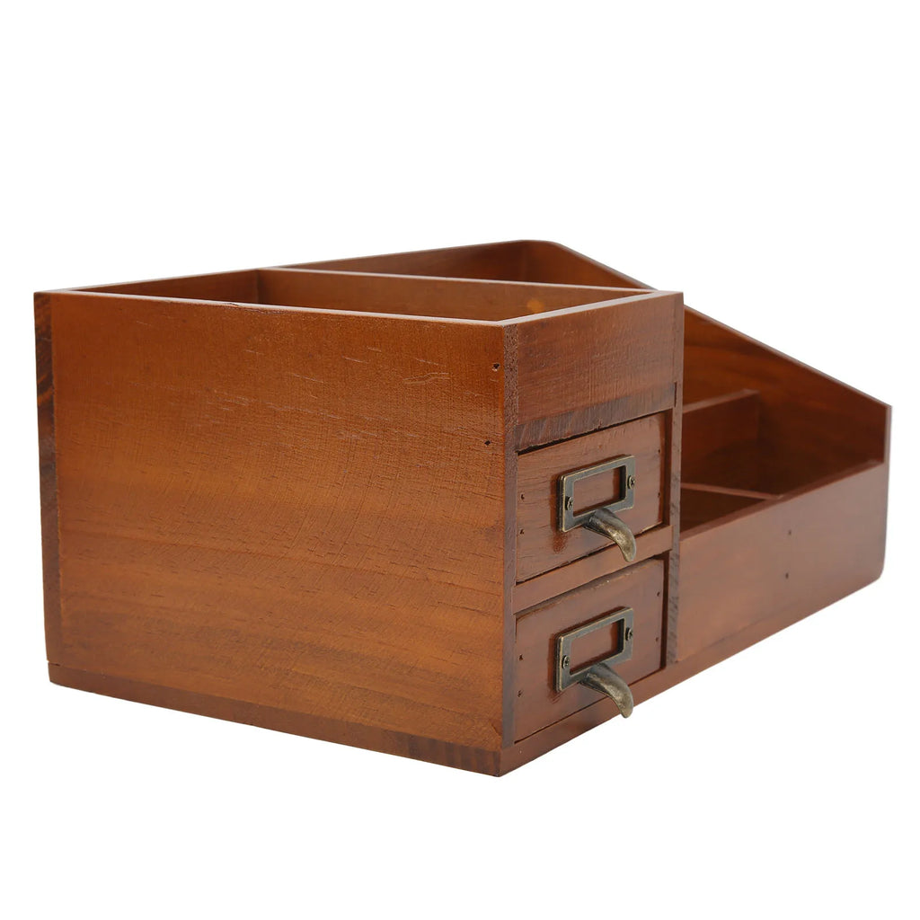Deskspur Archive Multi-Drawer Wooden Desk Cabinet — Deskspur Modern Desks & Workspace Accessories — view 3