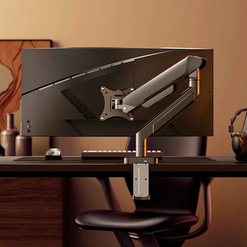 Deskspur Crest Single Monitor Arm — Deskspur Modern Desks & Workspace Accessories