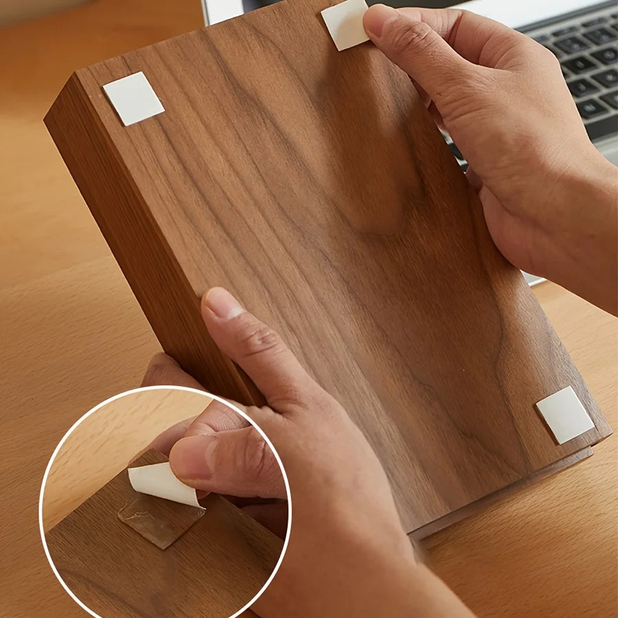 Deskspur Hideaway Walnut Under-Desk Drawer — Deskspur Modern Desks & Workspace Accessories — view 5
