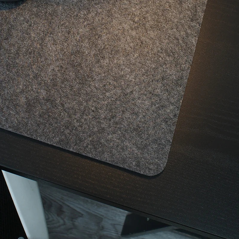 Deskspur Tundra XL Wool Felt Desk Mat — Deskspur Modern Desks & Workspace Accessories — view 4