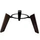 Deskspur Tripod Wooden Smart Speaker Stand — Deskspur Modern Desks & Workspace Accessories — view 4