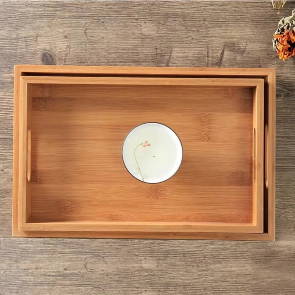 Deskspur Pantry Bamboo Desk Tray — Deskspur Modern Desks & Workspace Accessories — view 4