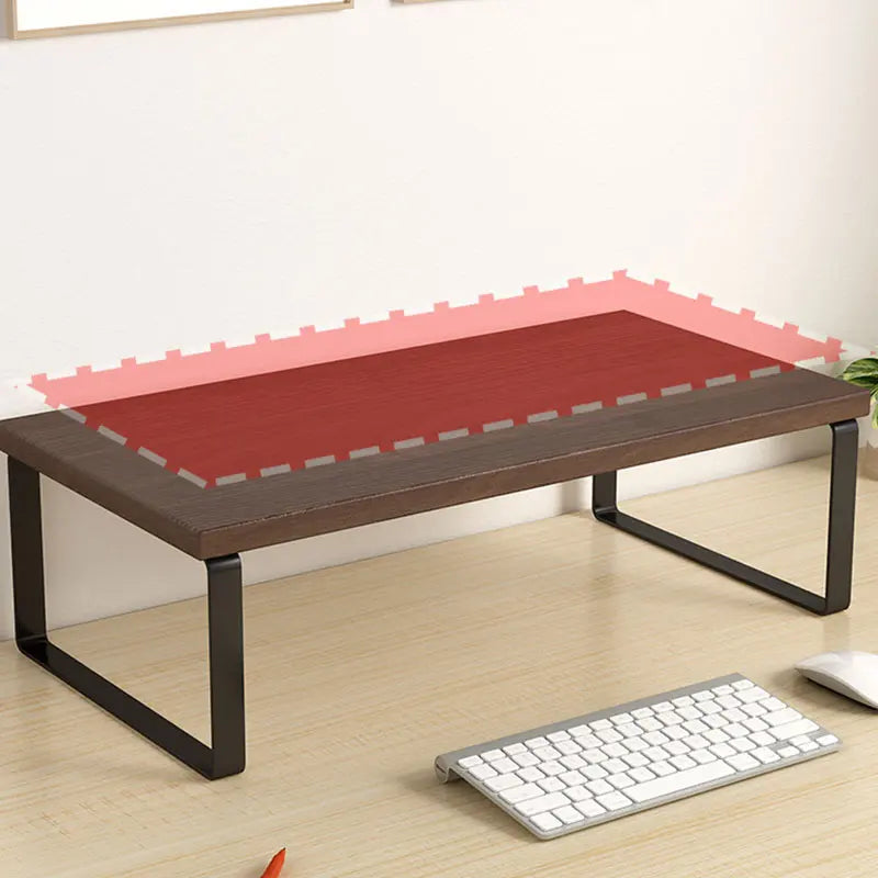 Deskspur Cedar Solid Wood Monitor Platform — Deskspur Modern Desks & Workspace Accessories — view 3