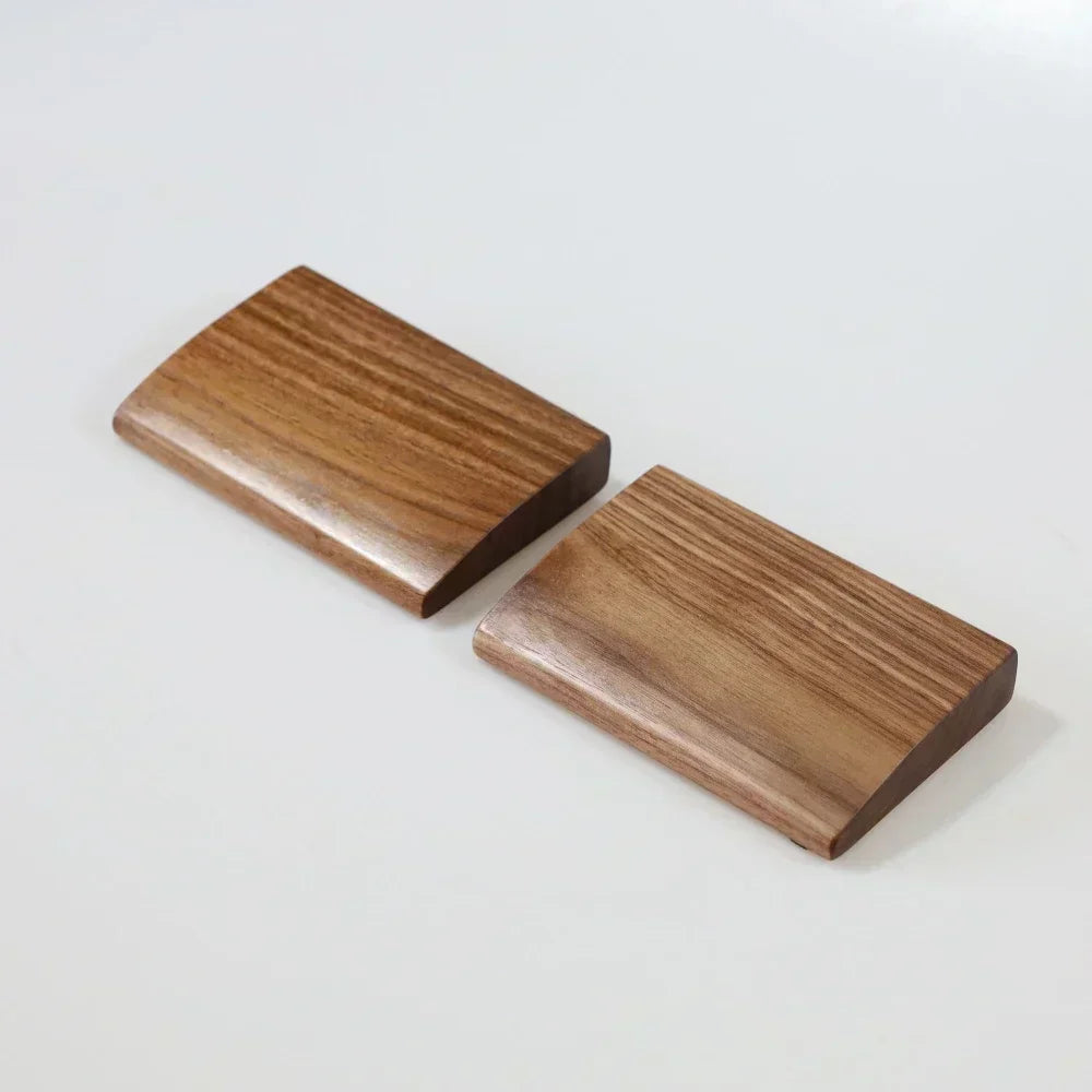 Deskspur Isle Walnut Split Palm Rest — Deskspur Modern Desks & Workspace Accessories — view 5