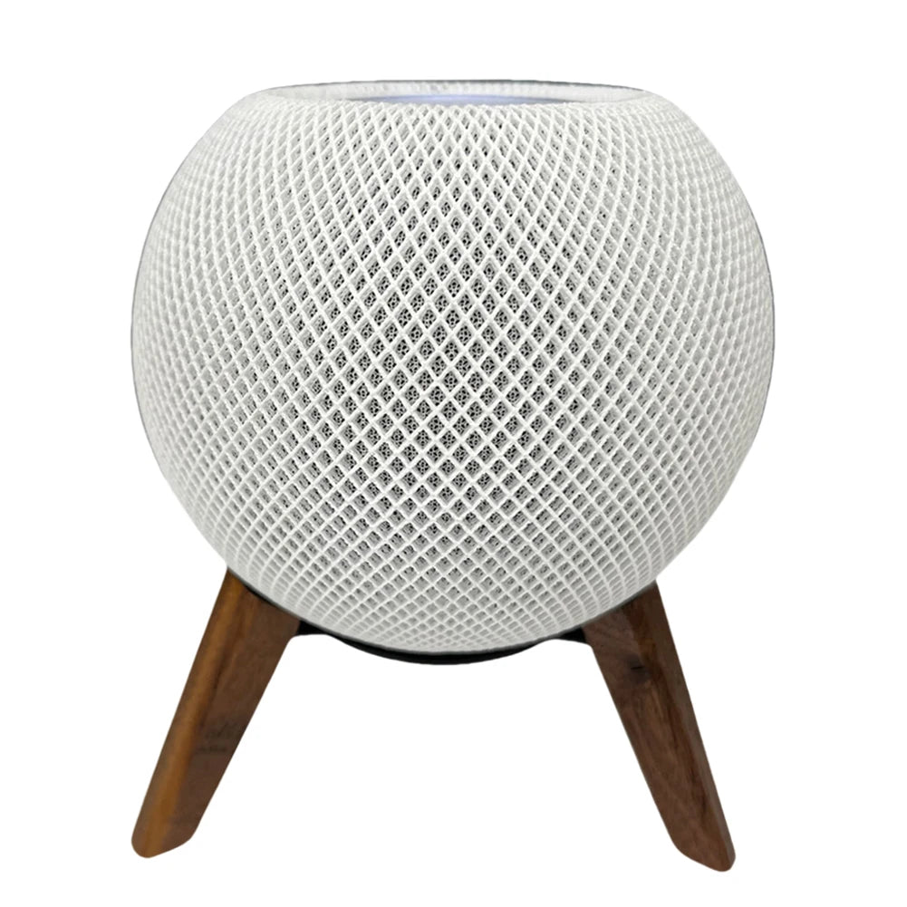 Deskspur Tripod Wooden Smart Speaker Stand — Deskspur Modern Desks & Workspace Accessories