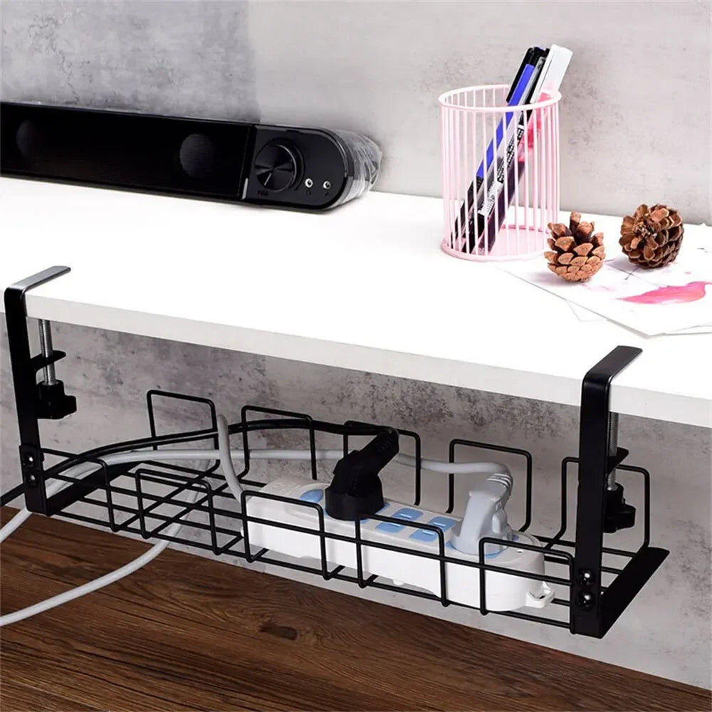 Deskspur Conduit Wire Cable Basket — Deskspur Modern Desks & Workspace Accessories — view 3