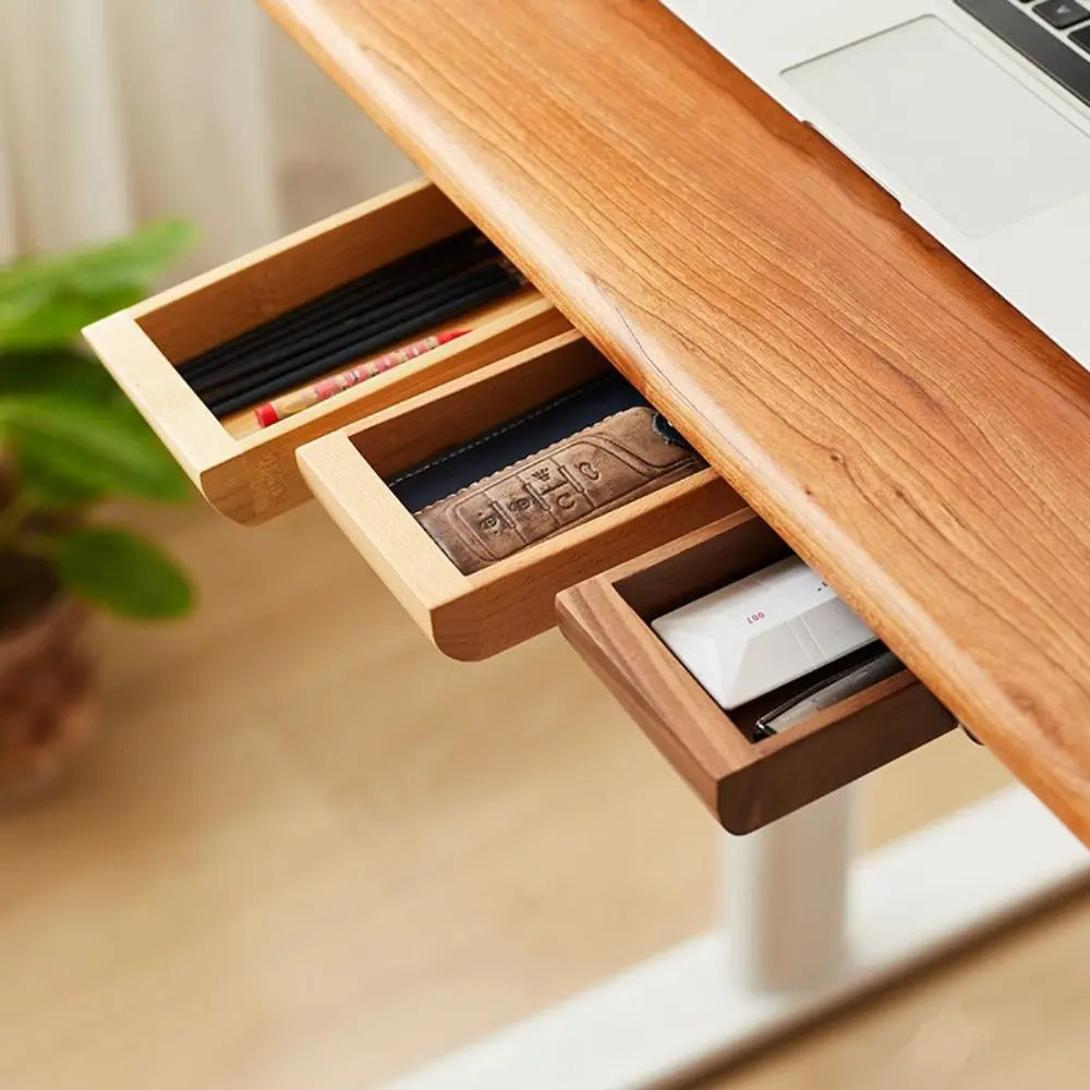 Deskspur Nook Wooden Hidden Desk Drawer — Deskspur Modern Desks & Workspace Accessories — view 2