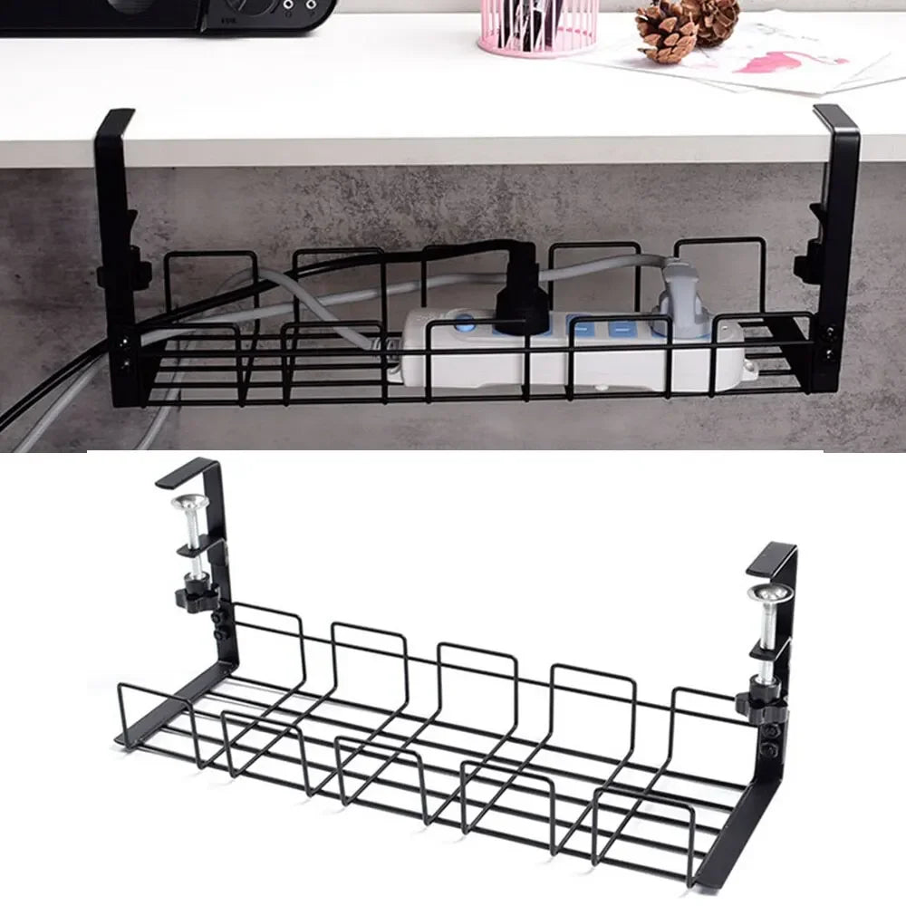 Deskspur Conduit Wire Cable Basket — Deskspur Modern Desks & Workspace Accessories