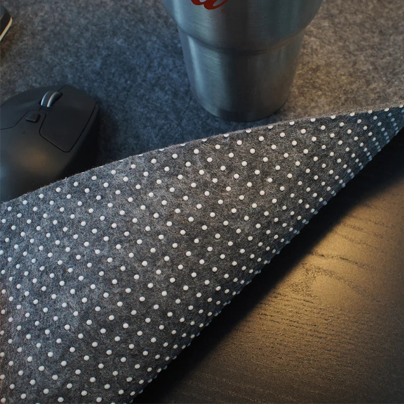 Deskspur Tundra XL Wool Felt Desk Mat — Deskspur Modern Desks & Workspace Accessories — view 5