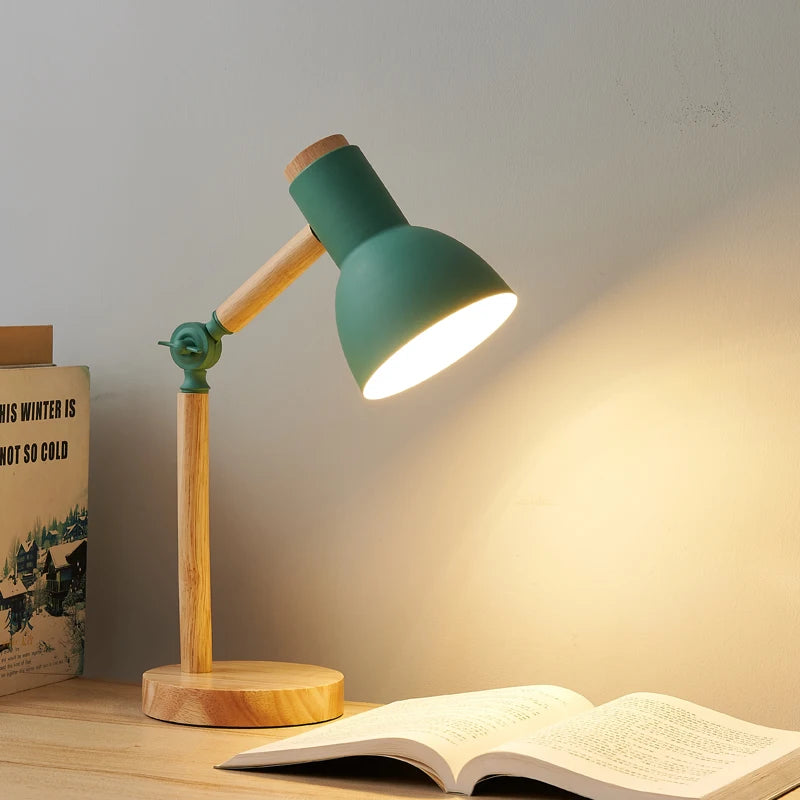 Deskspur Nordlys Wooden Desk Lamp — Deskspur Modern Desks & Workspace Accessories