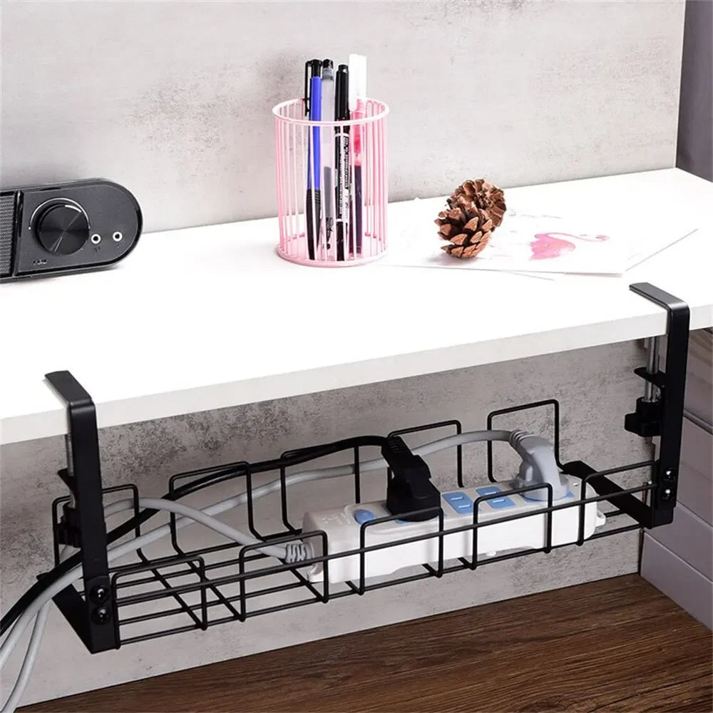 Deskspur Conduit Wire Cable Basket — Deskspur Modern Desks & Workspace Accessories — view 2