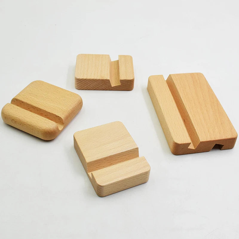 Deskspur Notch Solid Wood Phone Rest — Deskspur Modern Desks & Workspace Accessories — view 5