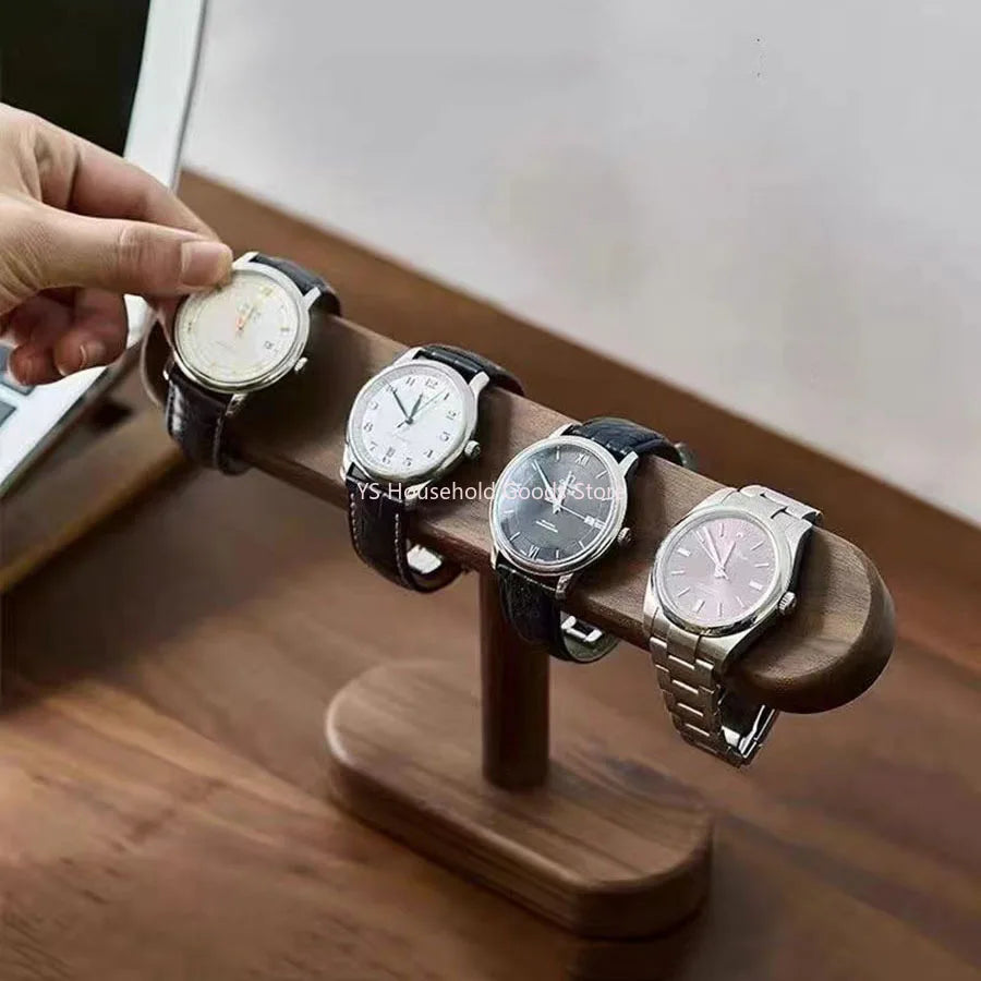 Deskspur Keeper Walnut Watch Stand — Deskspur Modern Desks & Workspace Accessories