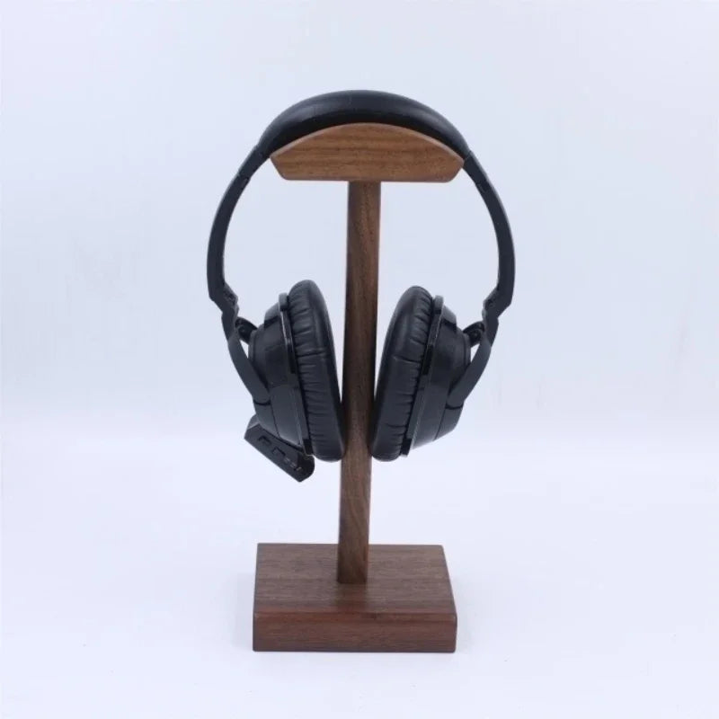 Deskspur Gallery Walnut Multi-Headset Stand — Deskspur Modern Desks & Workspace Accessories — view 5