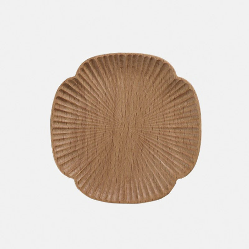 Deskspur Bloom Walnut Coasters — Deskspur Modern Desks & Workspace Accessories — view 5