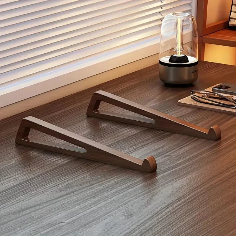 Deskspur Tally Folding Wooden Laptop Risers — Deskspur Modern Desks & Workspace Accessories — view 2