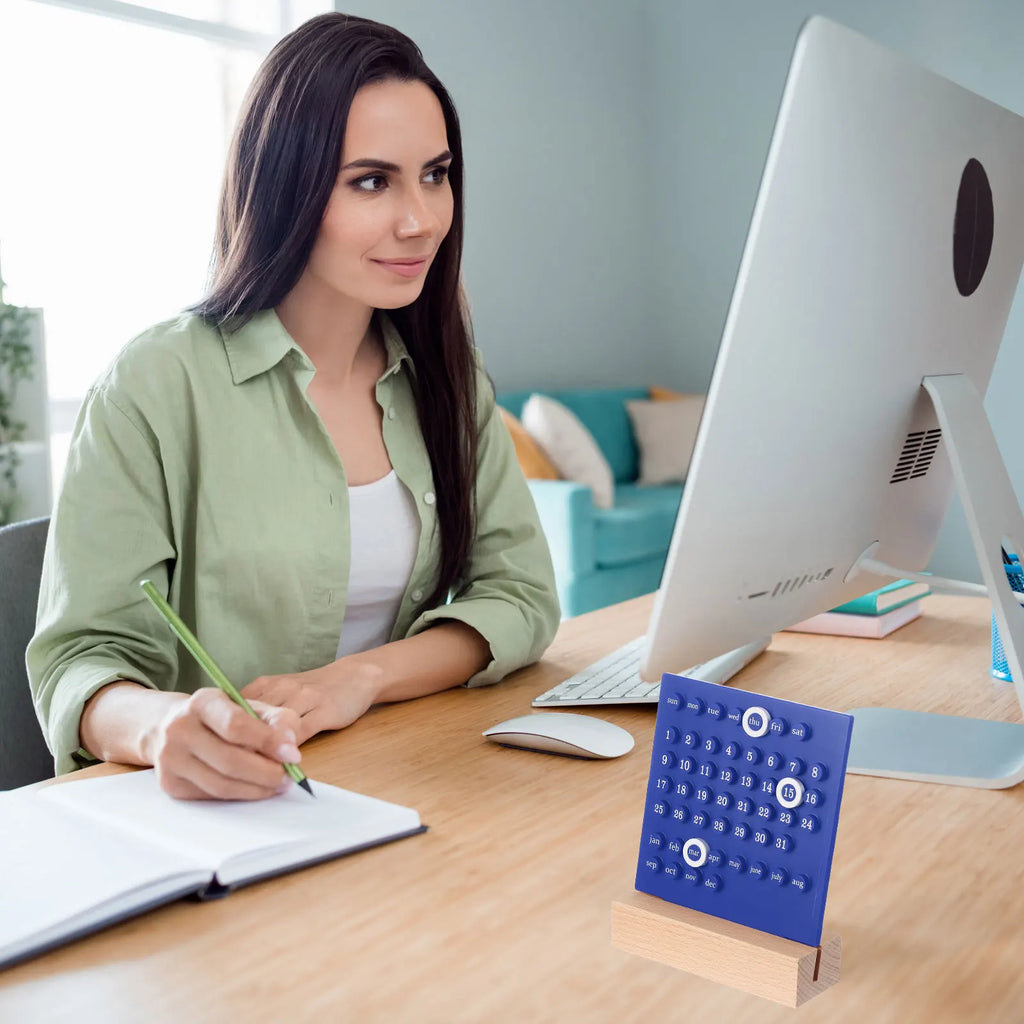 Deskspur Mosaic Perpetual Calendar Board — Deskspur Modern Desks & Workspace Accessories — view 4