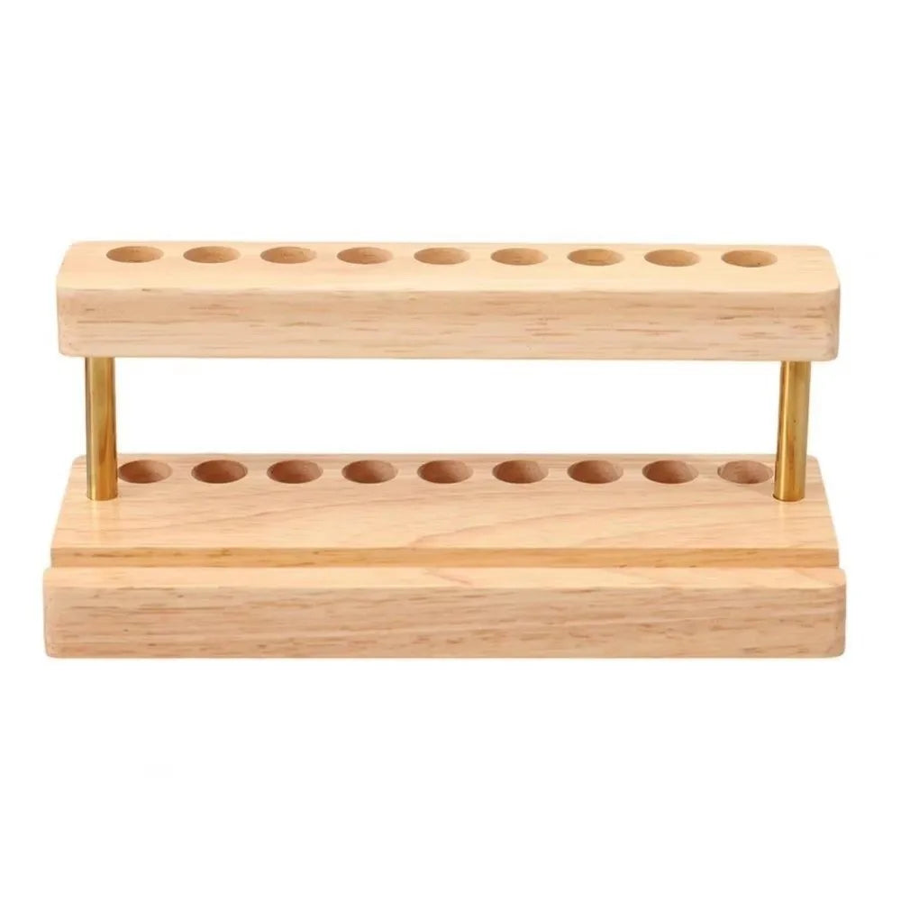 Deskspur Array 9-Slot Walnut Pen Stand — Deskspur Modern Desks & Workspace Accessories — view 5