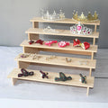Deskspur Terrace Three-Tier Wooden Shelf — Deskspur Modern Desks & Workspace Accessories