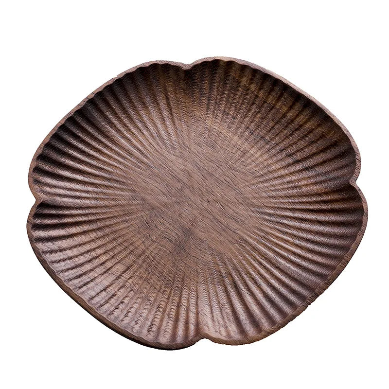 Deskspur Bloom Walnut Coasters — Deskspur Modern Desks & Workspace Accessories — view 4