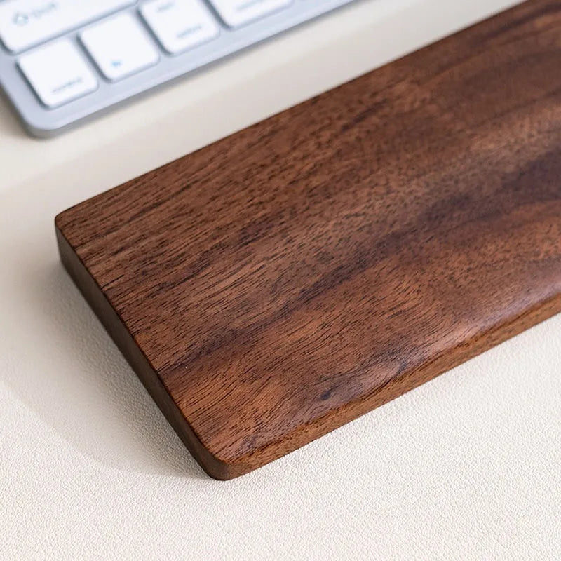 Deskspur Ember Walnut Keyboard Palm Rest — Deskspur Modern Desks & Workspace Accessories
