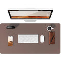 Deskspur Saddle Vegan Leather Desk Pad — Deskspur Modern Desks & Workspace Accessories
