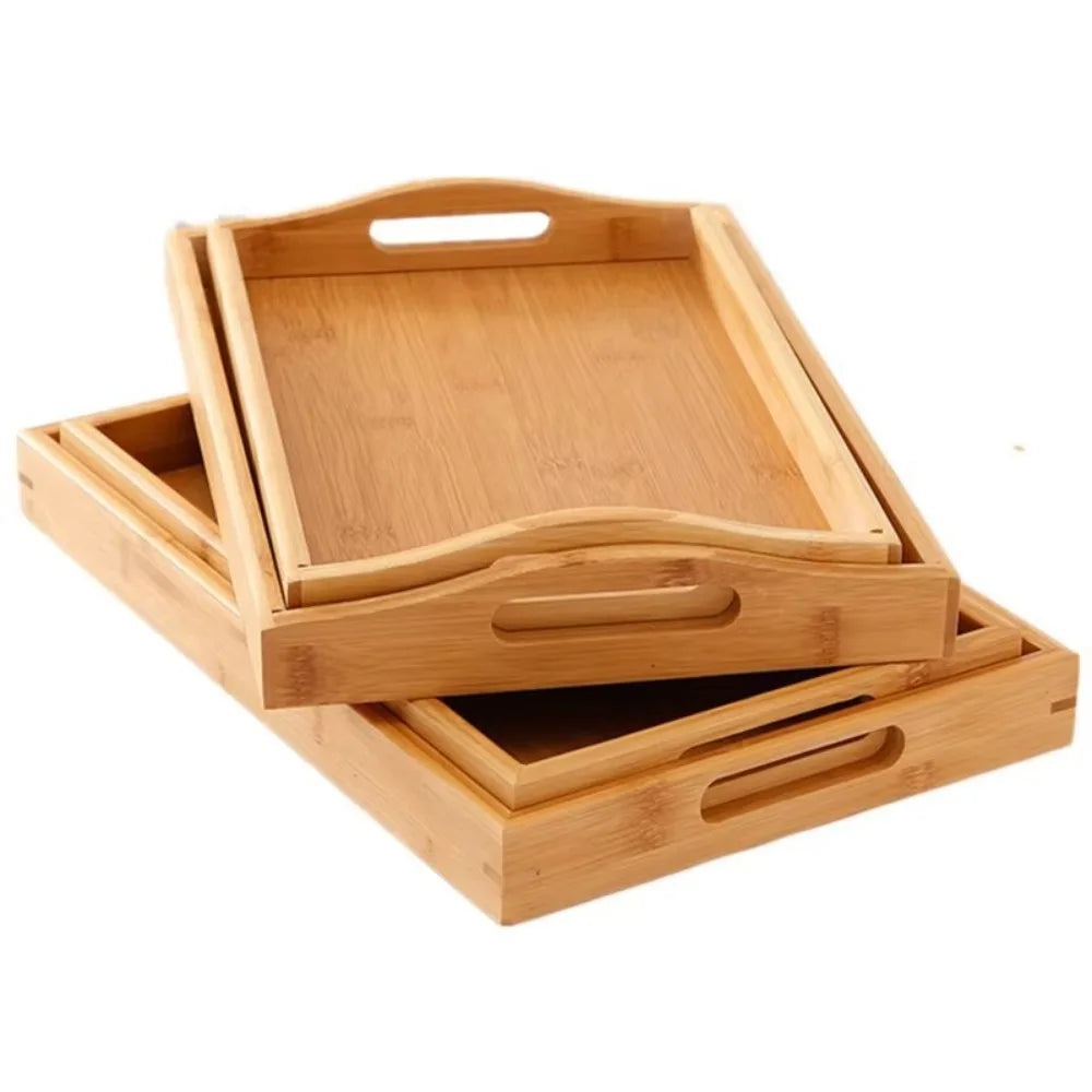 Deskspur Pantry Bamboo Desk Tray — Deskspur Modern Desks & Workspace Accessories — view 2
